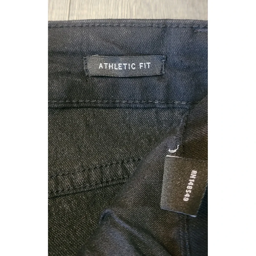 Kenneth Cole New York Cole Athletic Fit Jeans 30x30 Eclipse Black KU9X10BECLF6